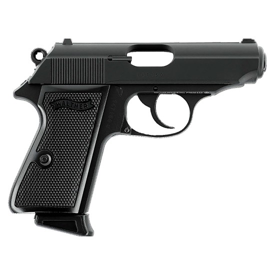 Pistolet Walther PPK/S BLK Bbs 6mm Gaz 1,0 J