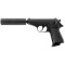 Pistolet Walther PPK/S BLK KIT Bbs 6mm Gaz 1,0 J