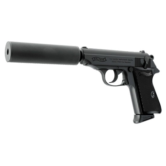 Pistolet Walther PPK/S BLK KIT Bbs 6mm Gaz 1,0 J