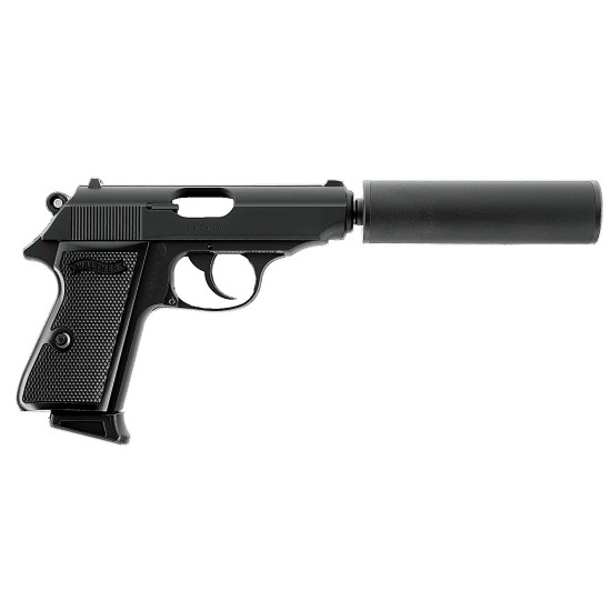 Pistolet Walther PPK/S BLK KIT Bbs 6mm Gaz 1,0 J