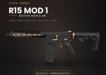 Zion Arms R15 Mod 1 Noir & Or : test, avis et guide d'achat (2026)